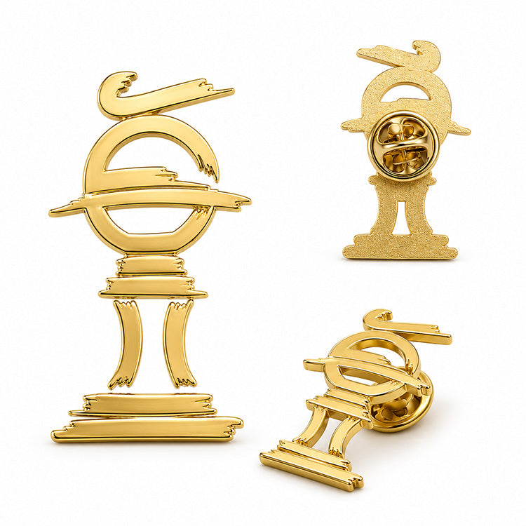 Hockey World Cup 2026 - Pin logo gold