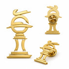 Hockey World Cup 2026 - Pin logo gold