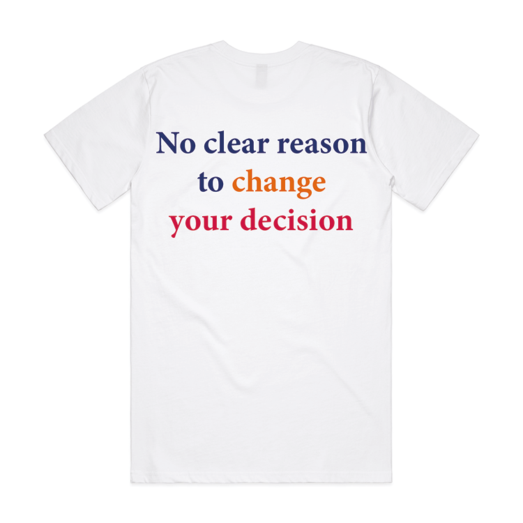 Hockey World Cup 2026 - Quote T-shirt - No reason