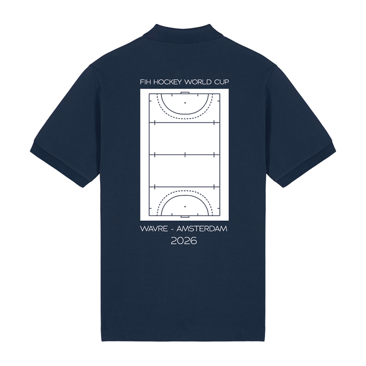 Hockey World Cup 2026 - Retro polo shirt navy