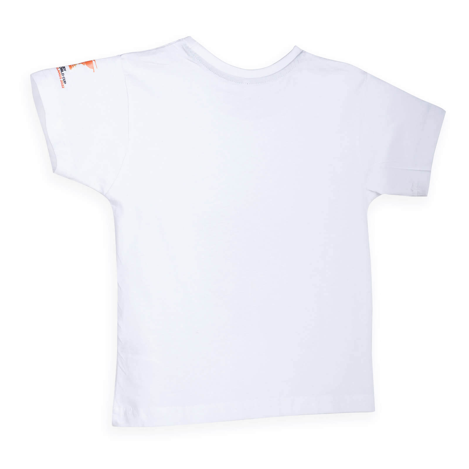 T-shirt kids, white, 100% cotton