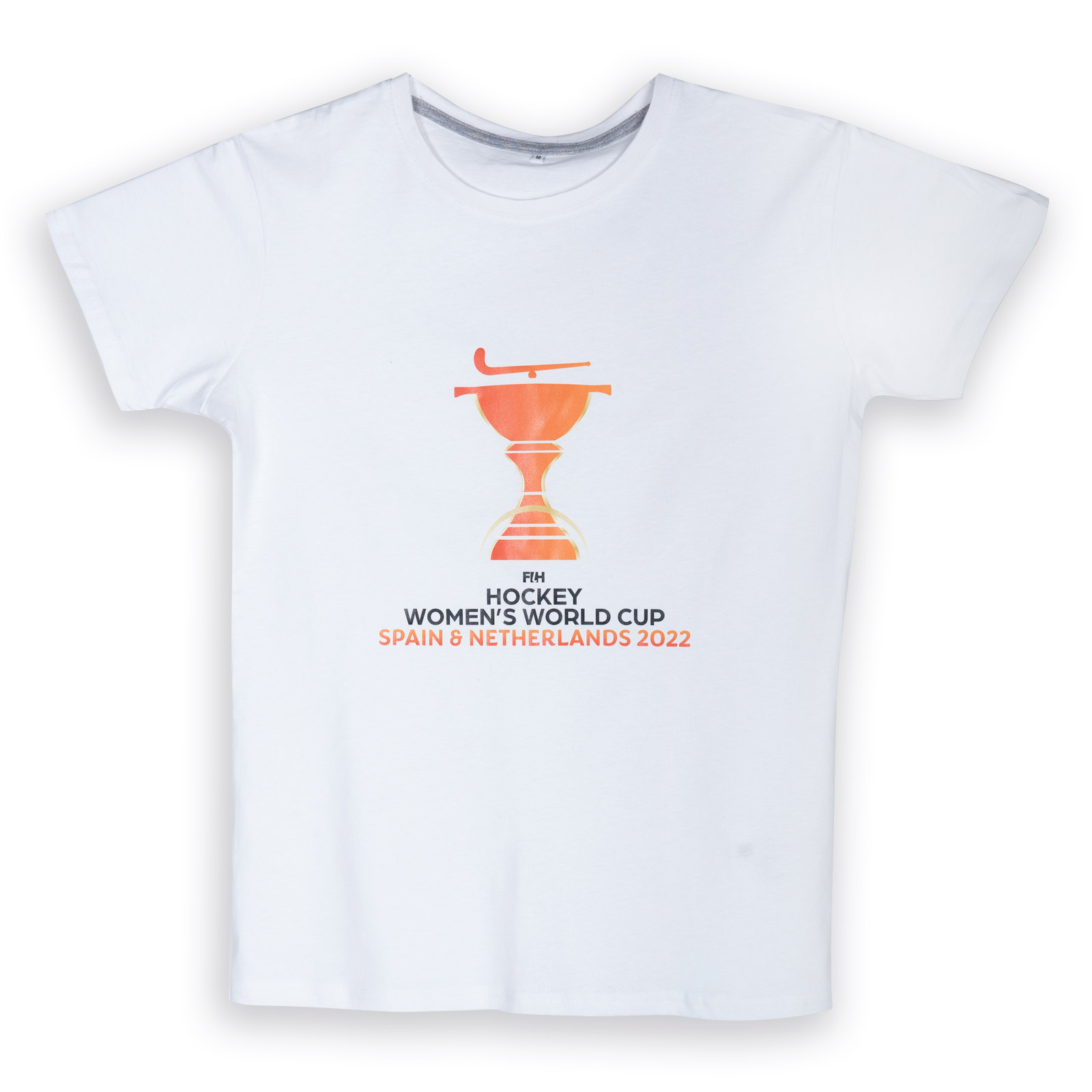 T-shirt ladies, white - Women's World Cup Spain & Netherlands 2022 