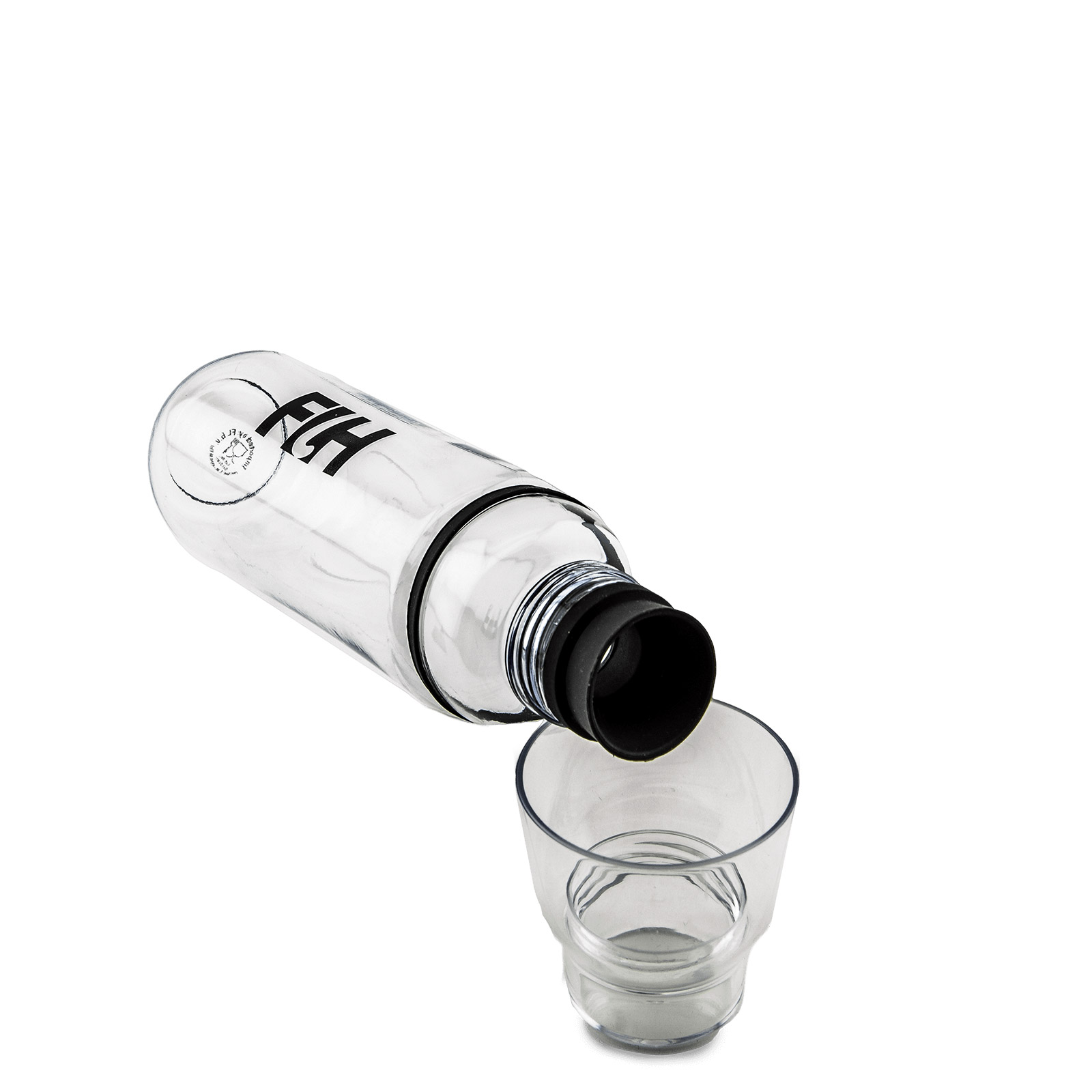 Drinking Bottle with cup, 700 ml - Motive FIH