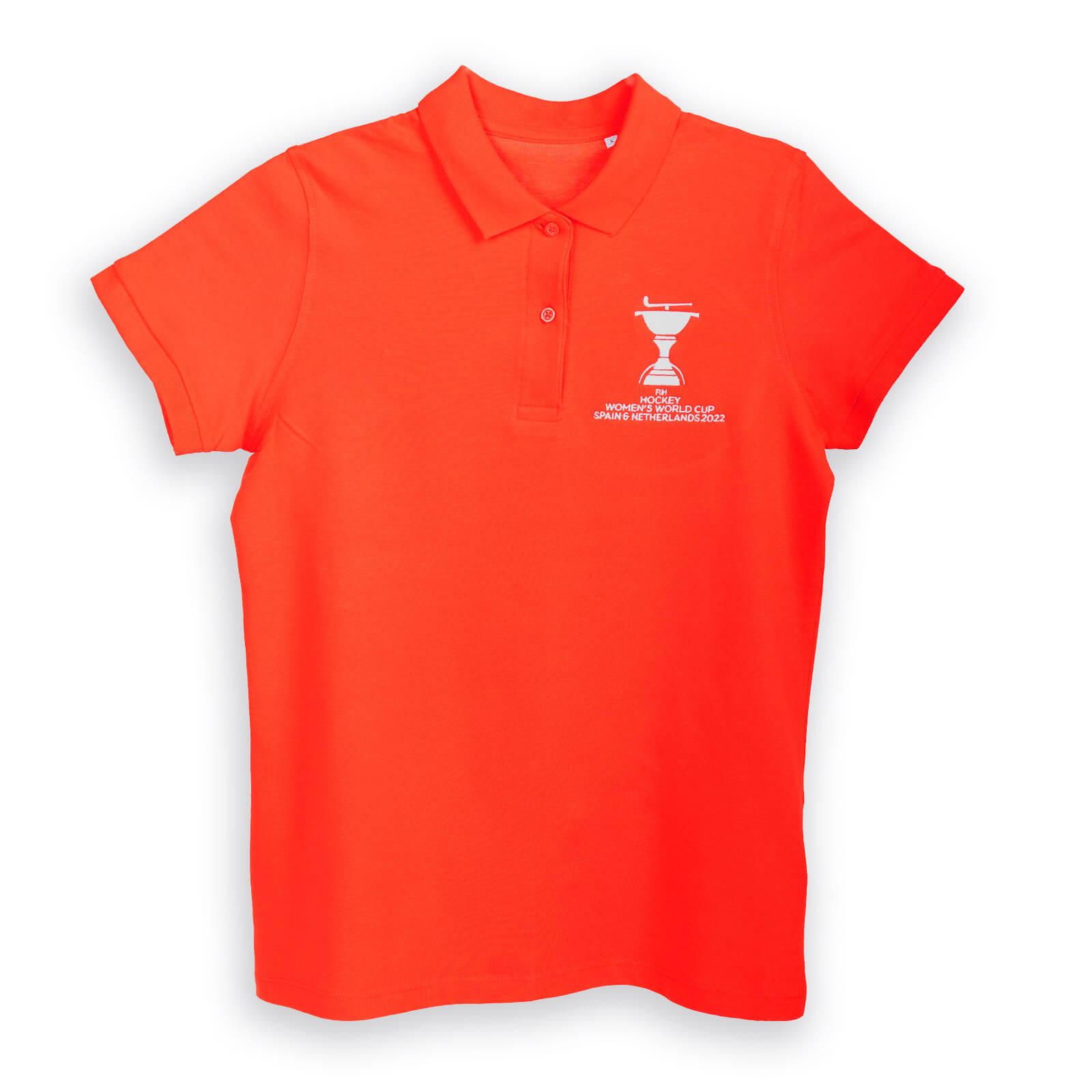 Polo Shirt, Fire Red - Women's World Cup Spain & Netherlands 2022 
